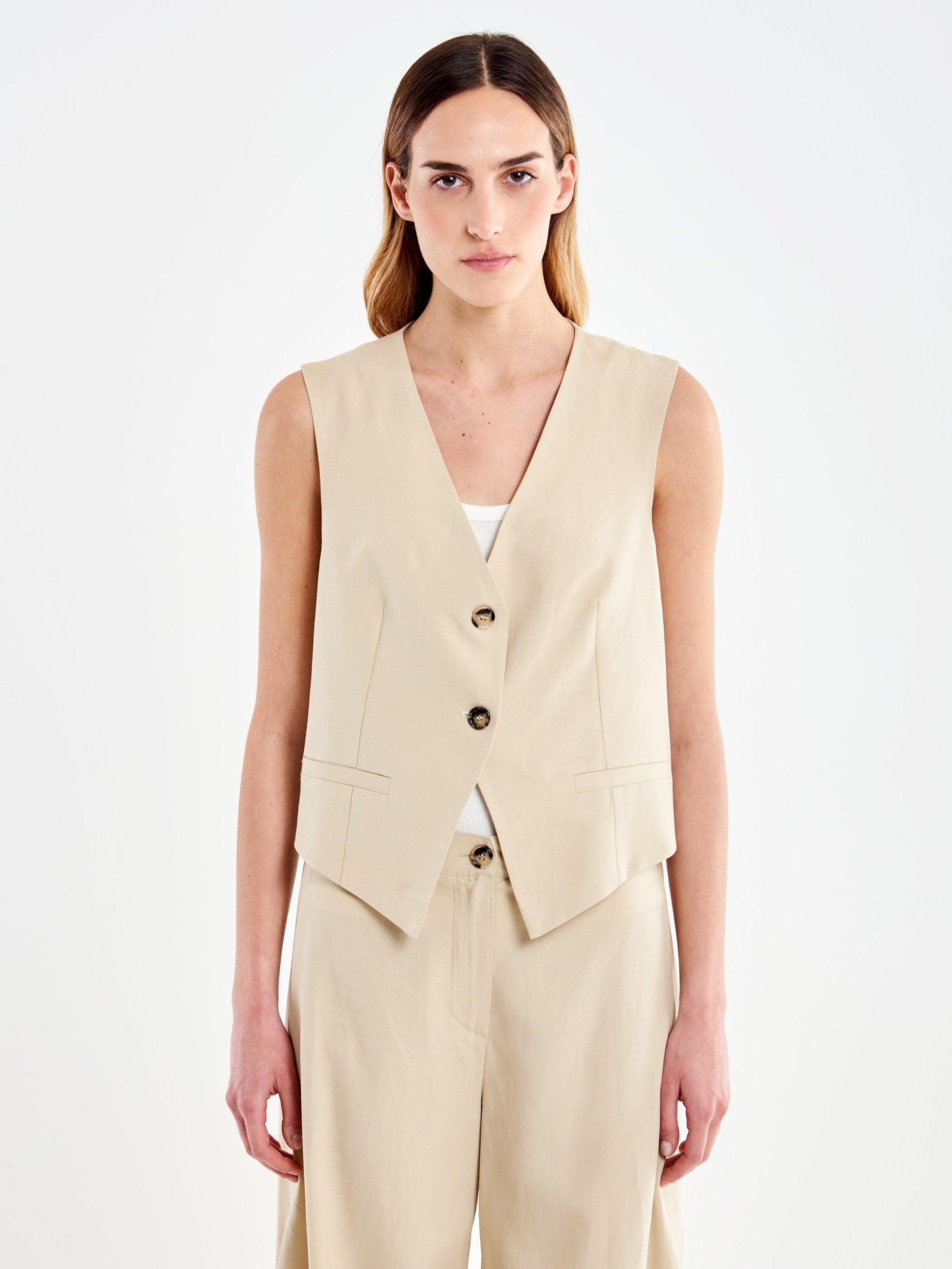 giacca gilet TAB1625 BEIGE VICOLO 