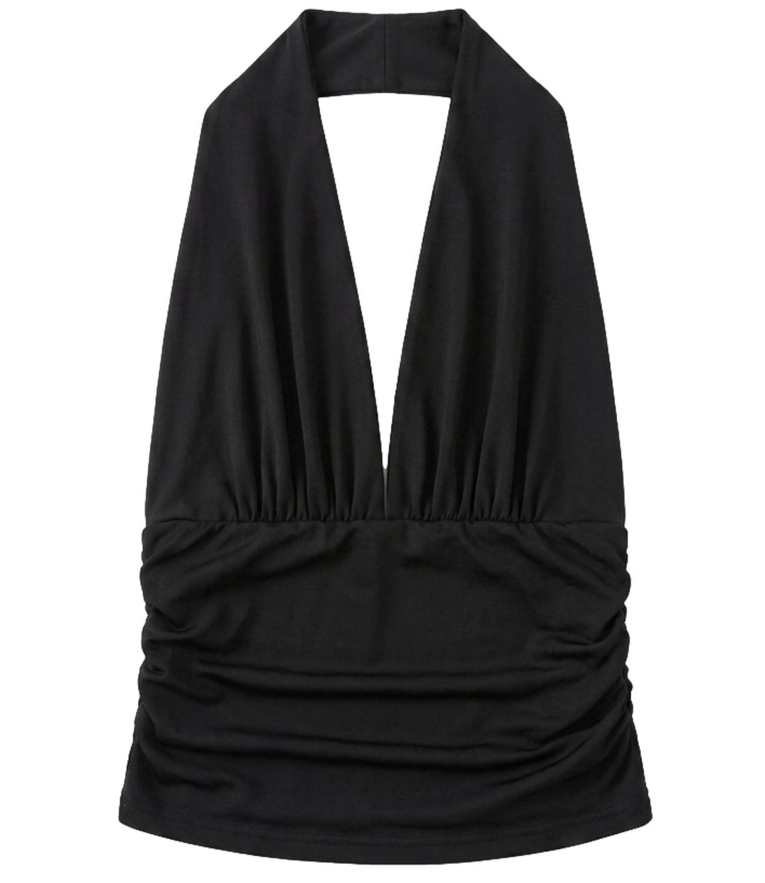 top con schiena scoperta UAB0403 NERO VICOLO 