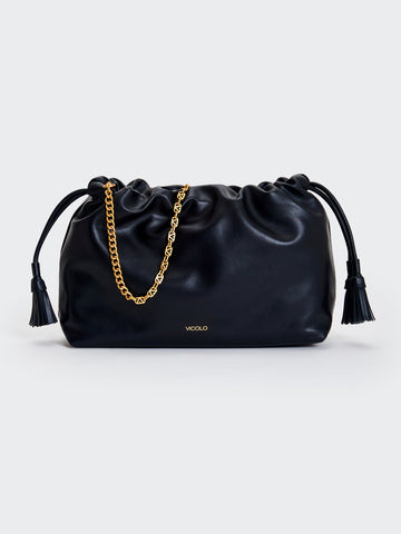 borsa tassel XAB0034 A 99 NERO VICOLO 