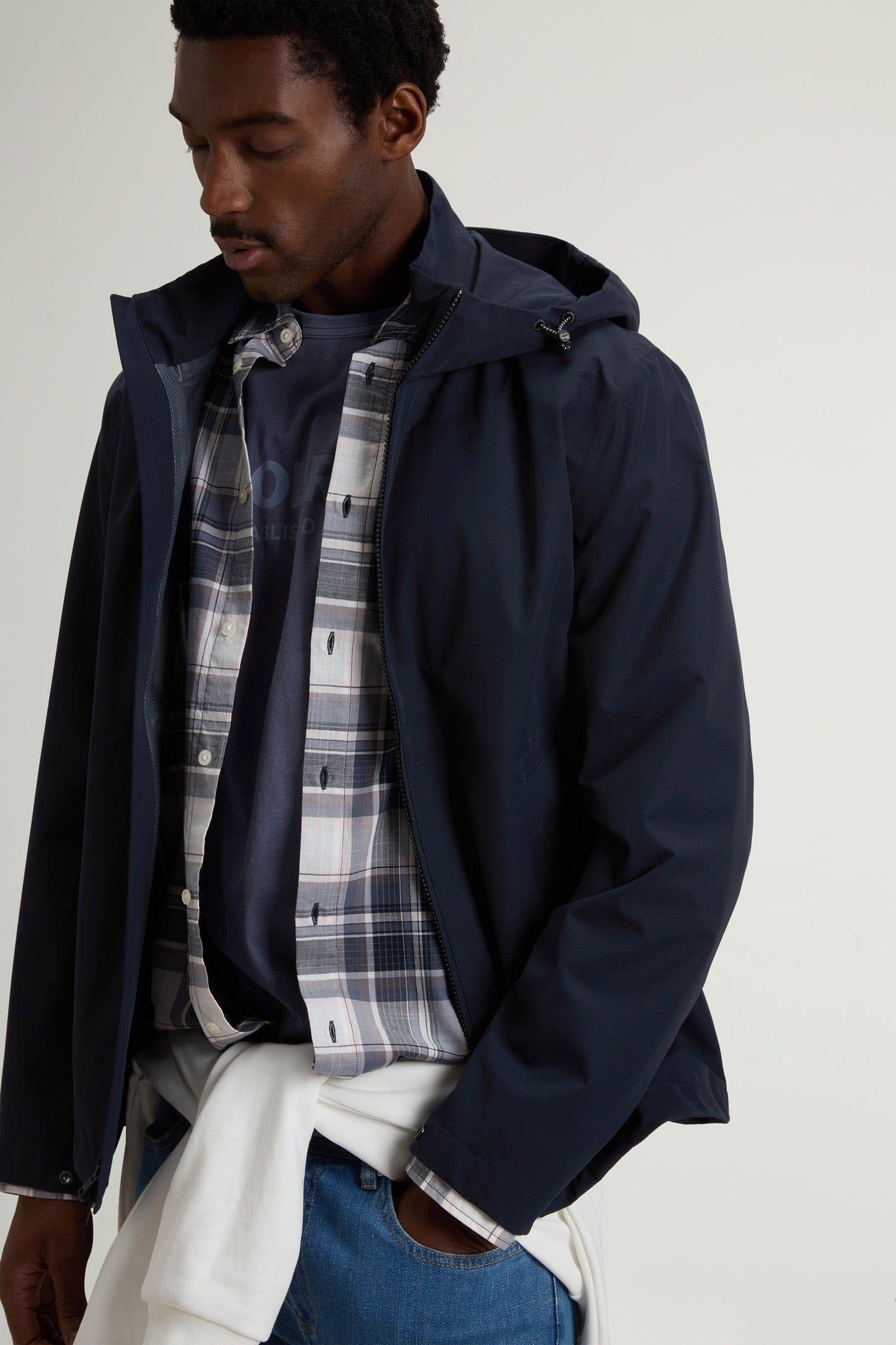 Giacca pacific in tessuto a due strati CFWOOU2130MRUT4018 3989 WOOLRICH 