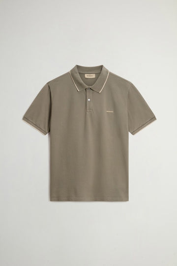 polo con logo CFWOPO2000MRUT5348 6667 WOOLRICH 