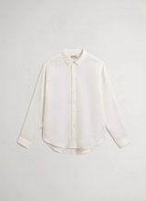 WOOLRICH camicia in lino Bianco