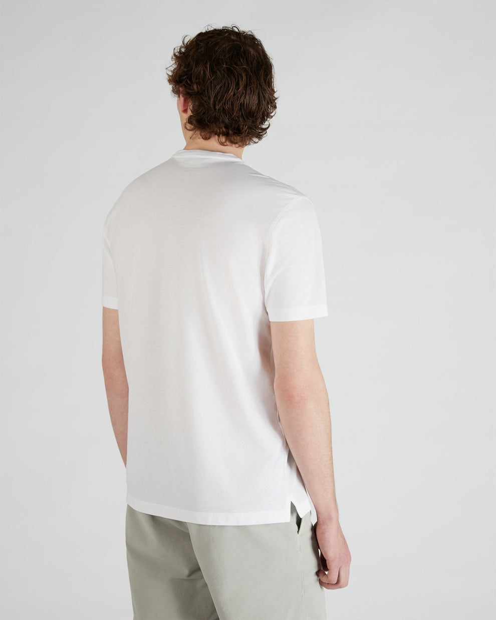 t-shirt slim fit ice cottone 815214-ZG380 Z0001 ZANONE 
