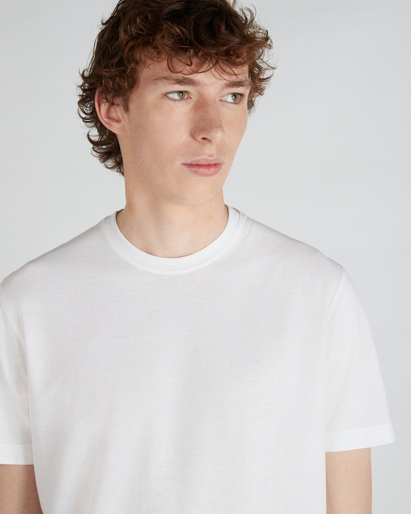 t-shirt slim fit ice cottone 815214-ZG380 Z0001 ZANONE 