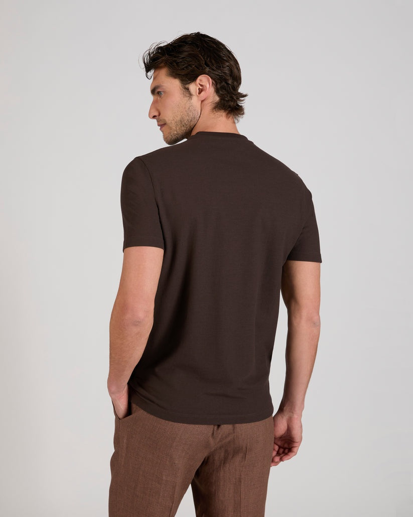 t-shirt slim fit ice cottone 815214-ZG380 Z1495 ZANONE 
