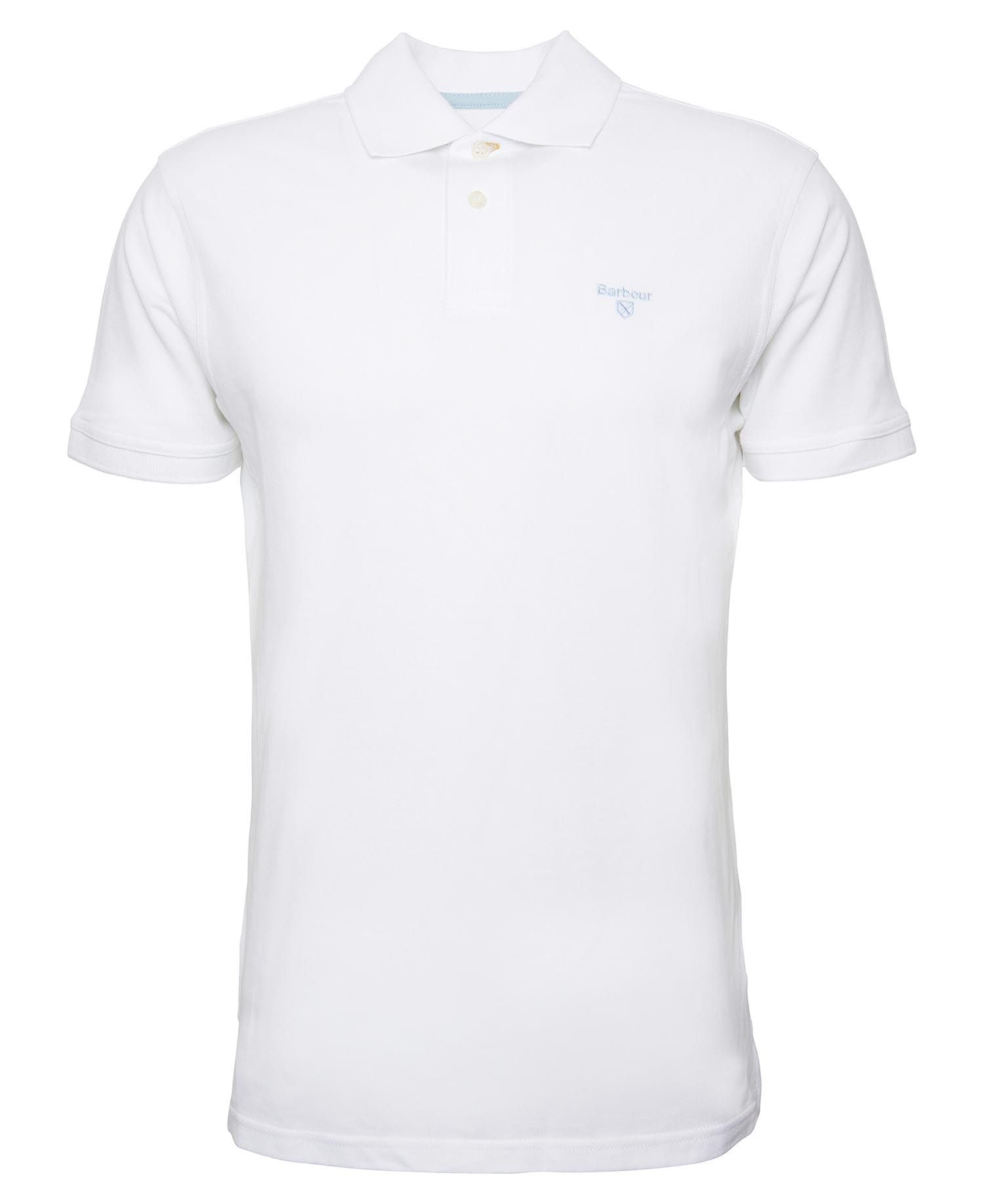 polo sports con logo MML1367 WH11 BARBOUR 