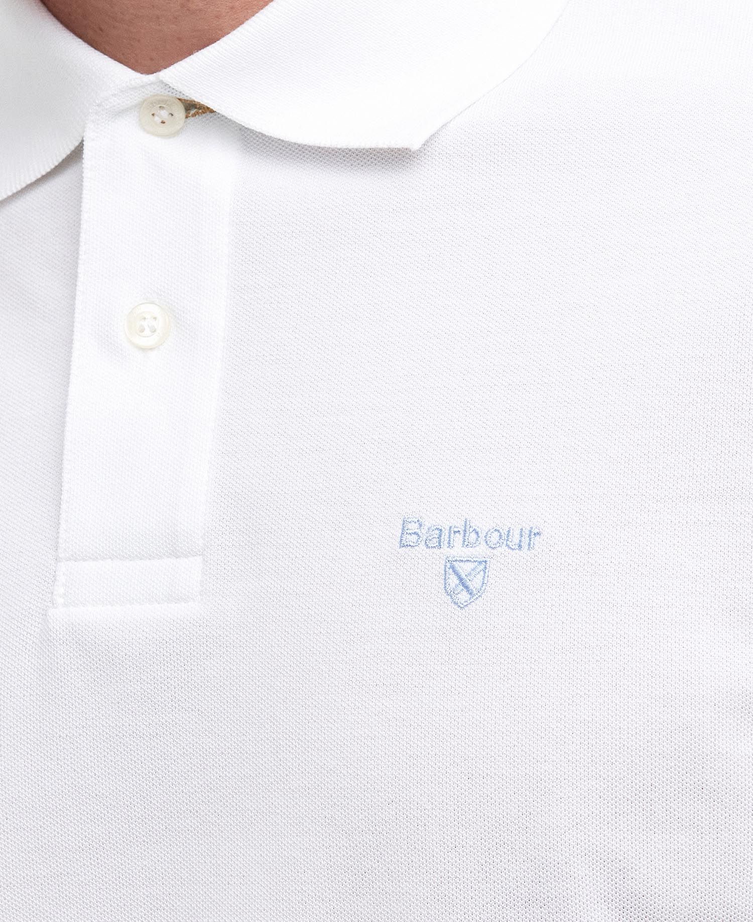 polo sports con logo MML1367 WH11 BARBOUR 