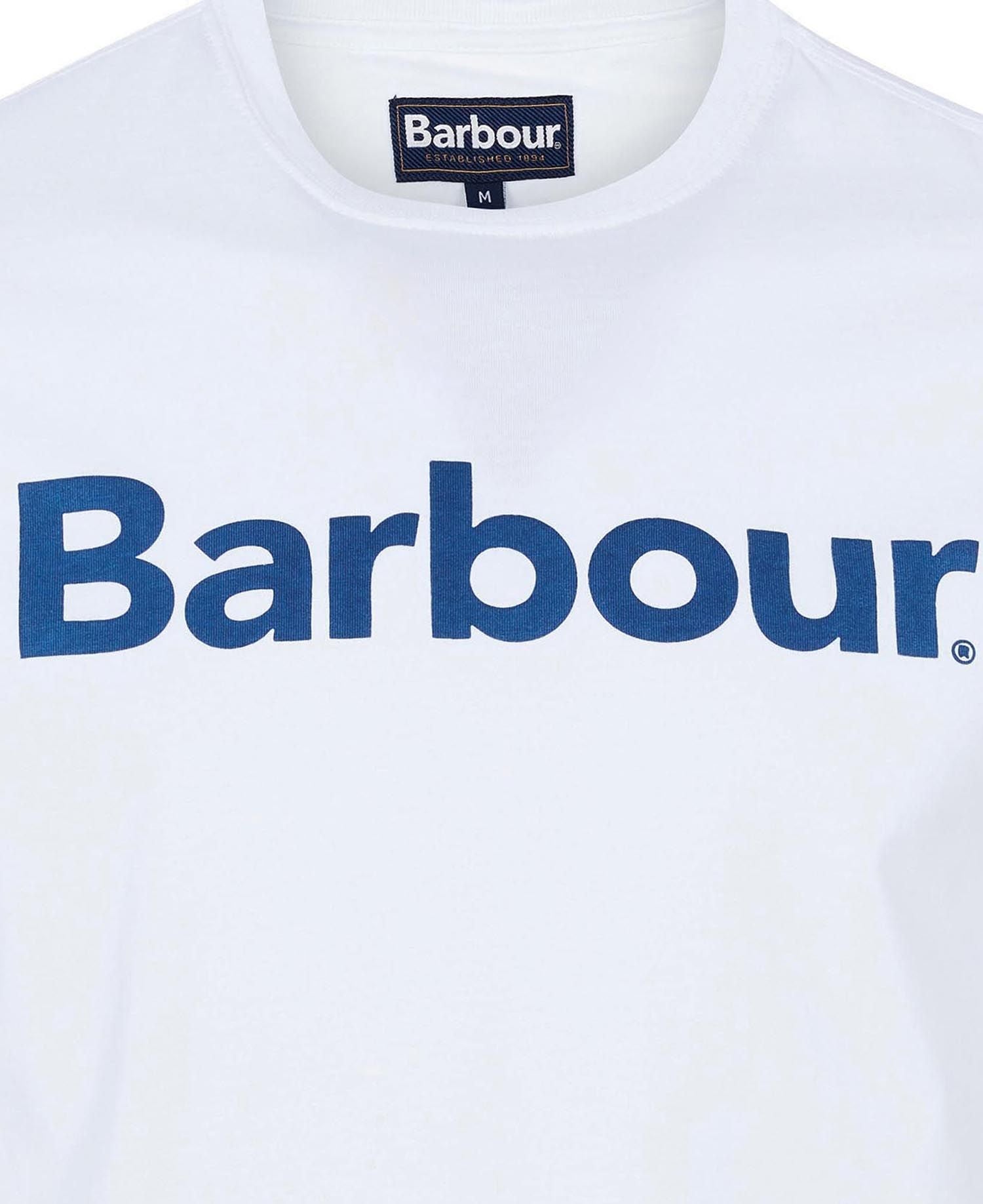 T-shirt logo MTS0531 WH51 BARBOUR 