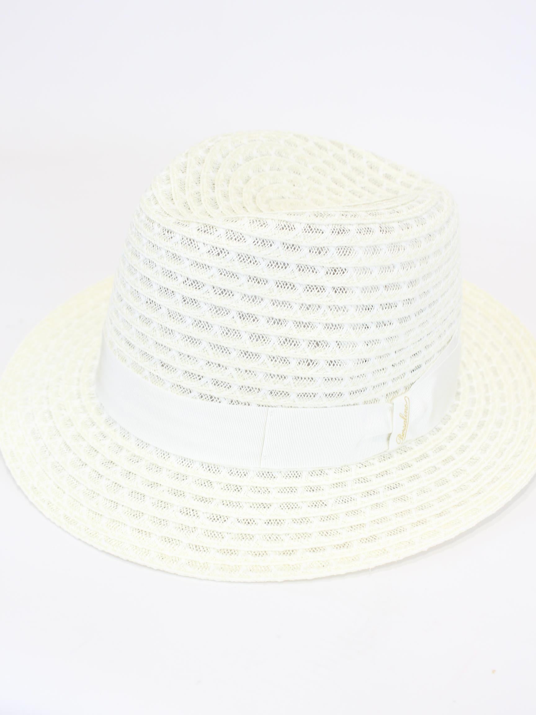 cappello treccia canapa 14 1259 6931 BORSALINO 