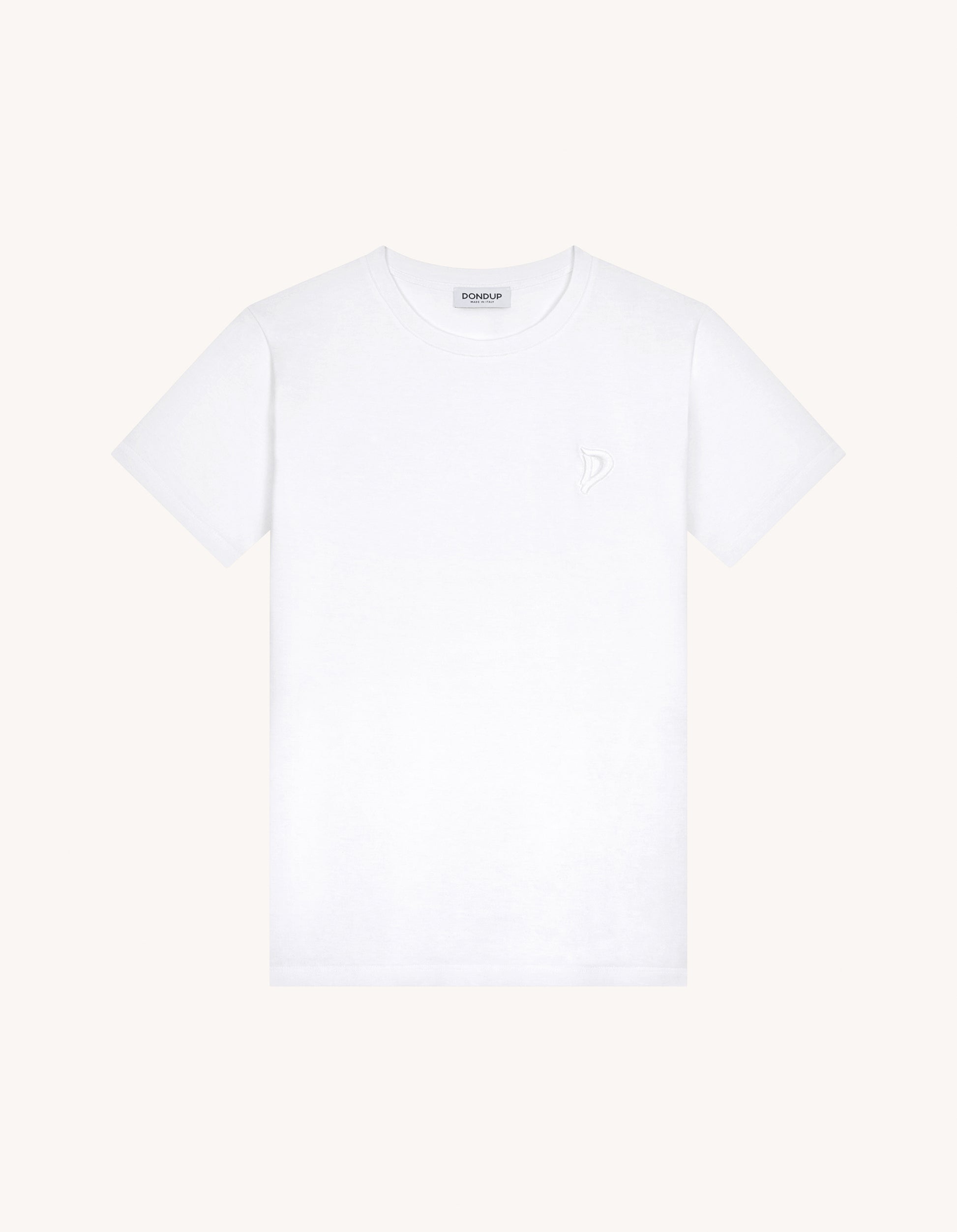 t-shirt con logo in tono S746JF0271DFZ4 000 DONDUP 