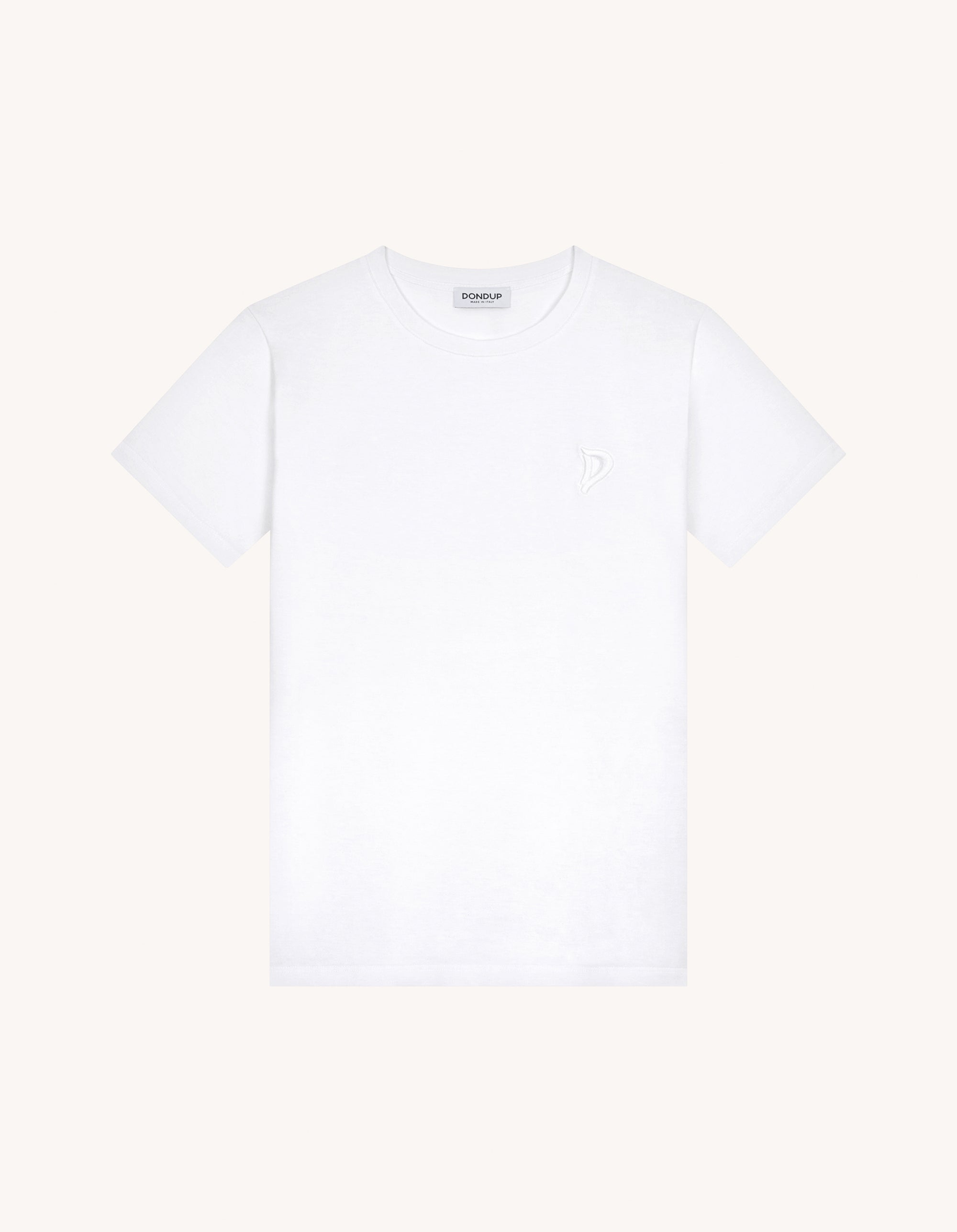 t-shirt con logo in tono S746JF0271DFZ4 000 DONDUP 