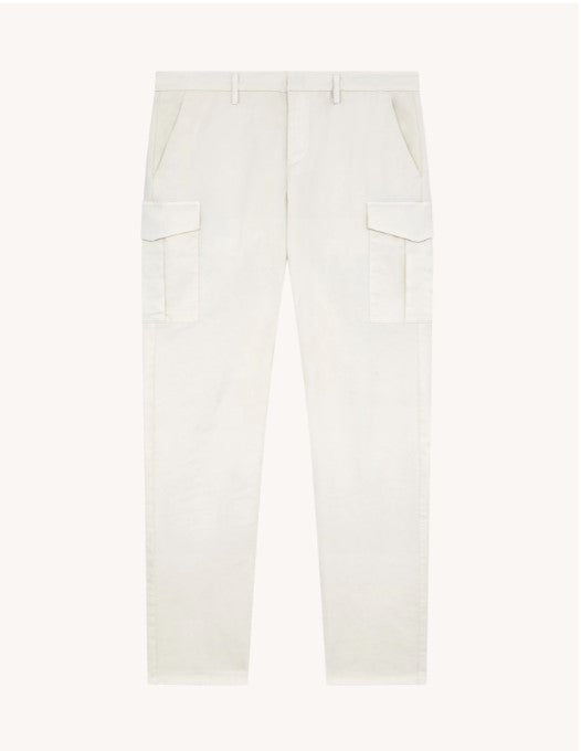 Pantalone slim con tasconi UP614GSE046PTD 003 DONDUP 
