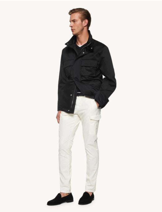 Pantalone slim con tasconi UP614GSE046PTD 003 DONDUP 