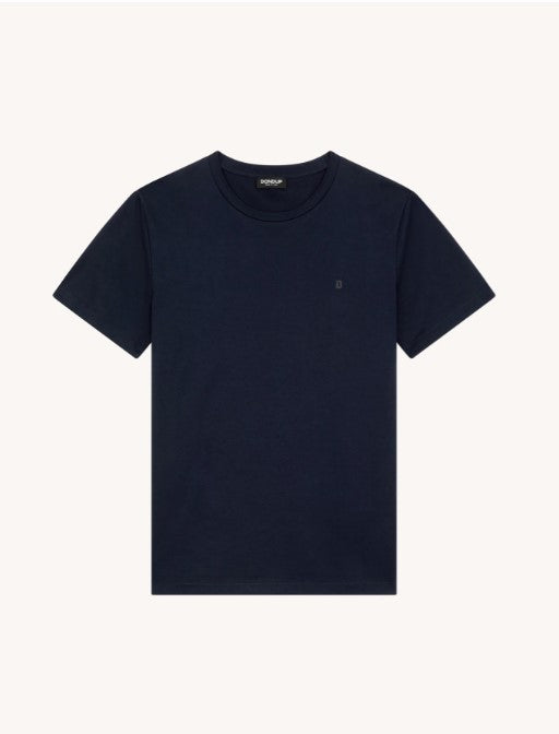 t-shirt con logo sul petto US198JF0271UZL4 894 DONDUP 
