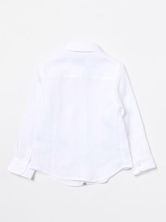 camicia lino FU5P40 I0217 101 FAY 