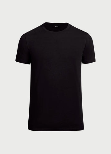 T-shirt iconic con logo M000P204SHORTLOGO BLACK liU JO 