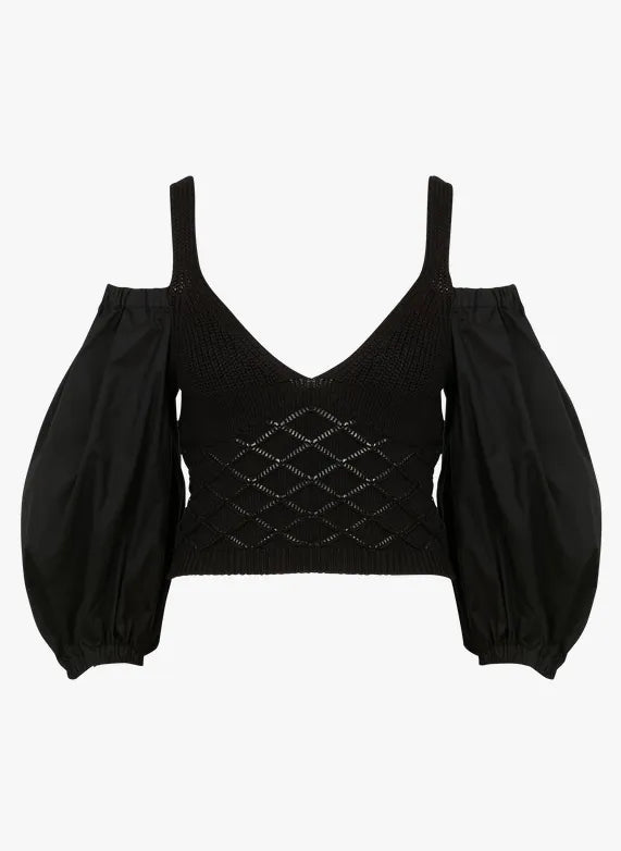 maglia in cotone MA4069MA23A 22222 liU JO 