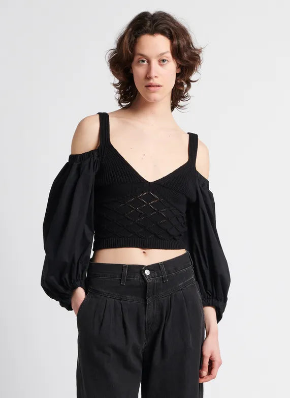maglia in cotone MA4069MA23A 22222 liU JO 