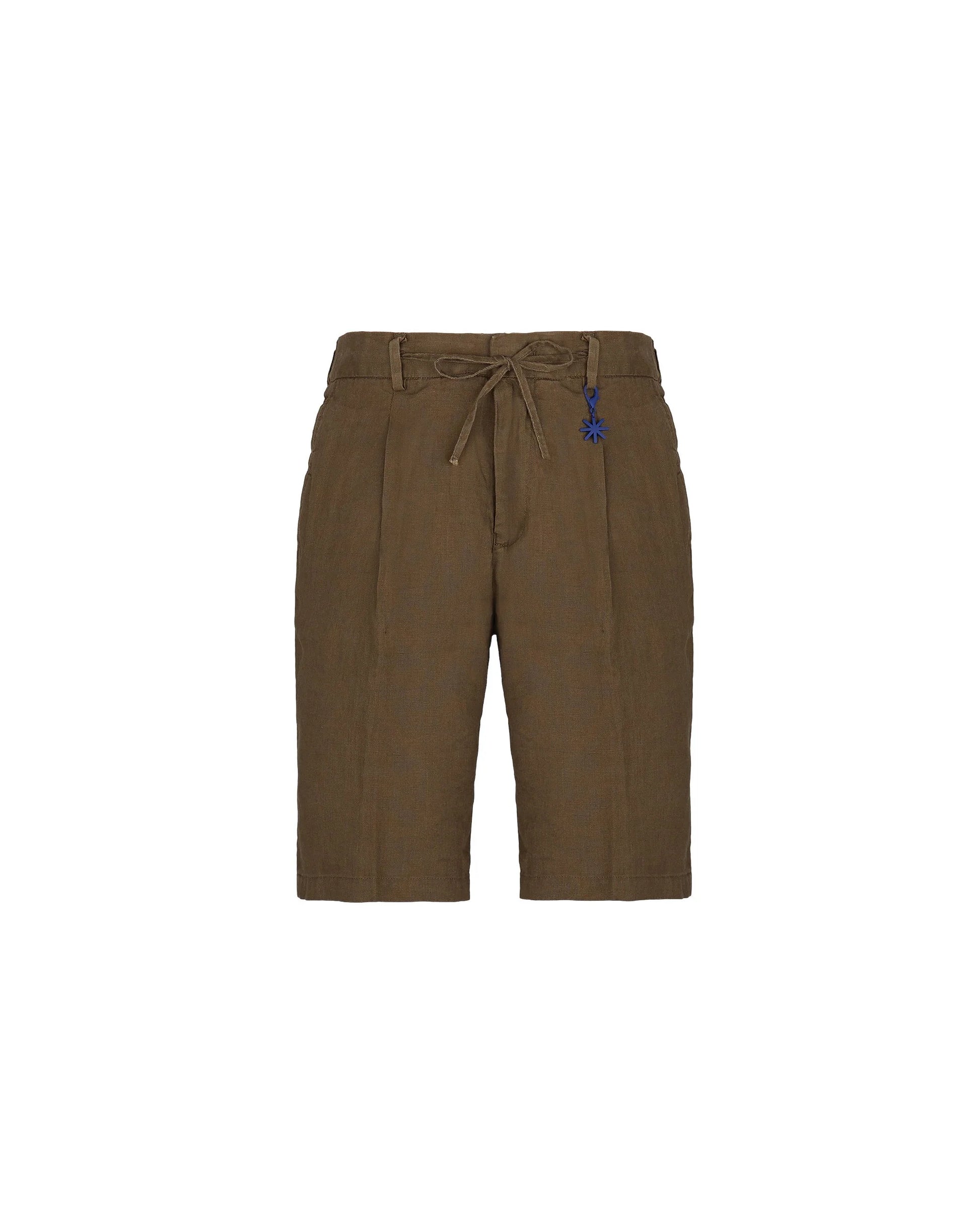 shorts pinces in lino 3632B1788LC 243408 38 MANUEL RITZ 