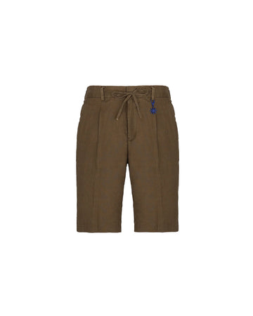 shorts pinces in lino 3632B1788LC 243408 38 MANUEL RITZ 