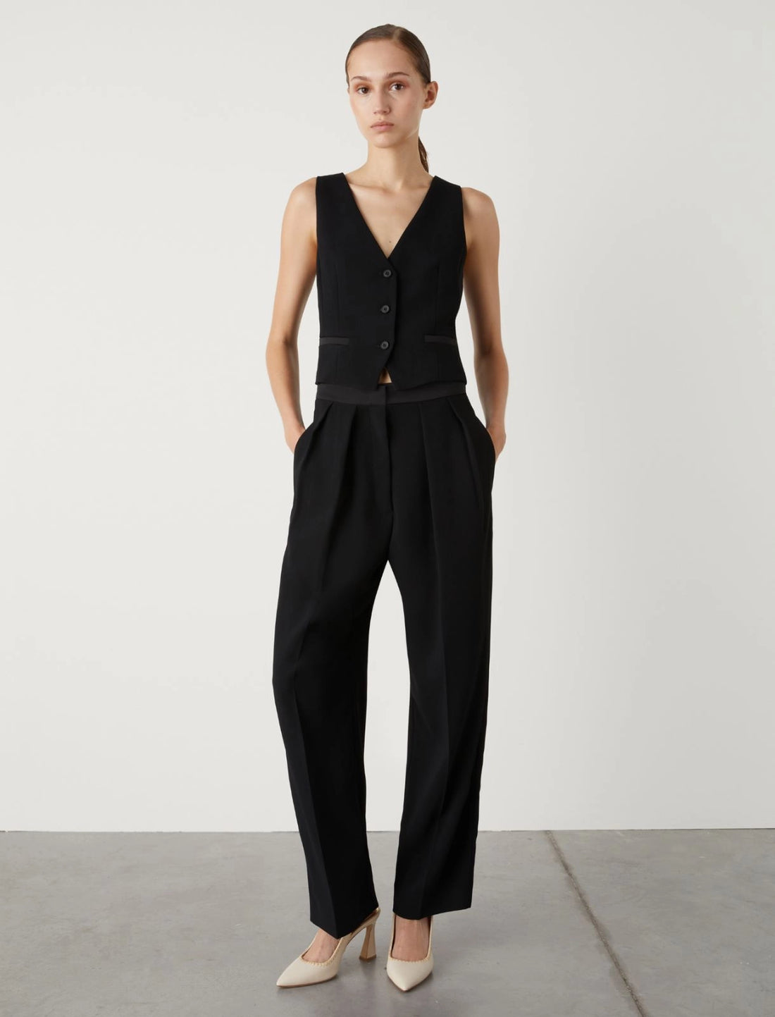 Pantalone con pinces ARLES 002 MARella 