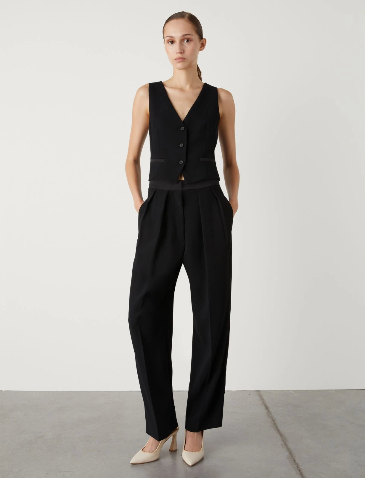 Pantalone con pinces ARLES 002 MARella 