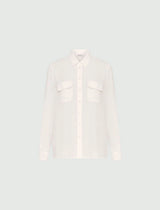 MARella camicia in crepe Bianco
