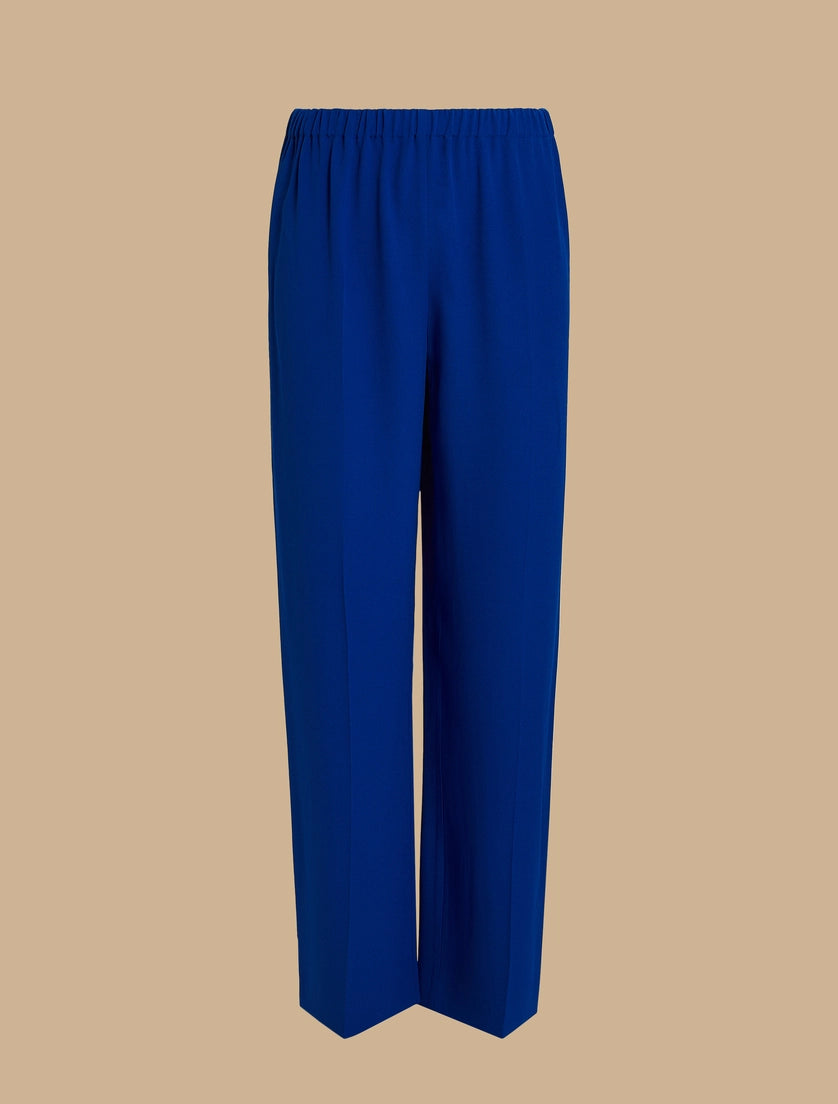 pantalone in crepe envers satin AGILE 001 MARINA RINALDI 