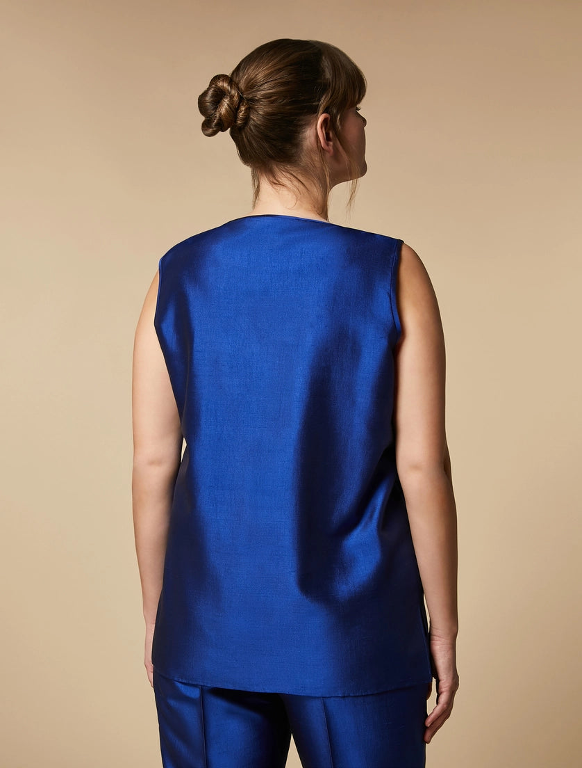 top in shantung leggero TANDEM 001 MARINA RINALDI 