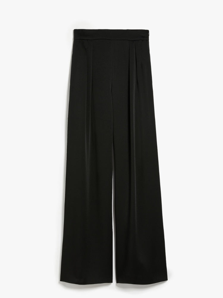 pantalone ampio in satin VERVE 015 MAXMARA 