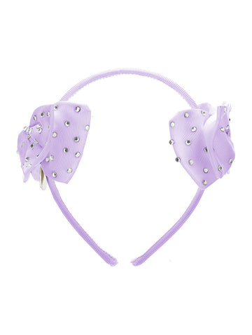 cerchietto con doppio fiocco 39C013 3079 0065 MONNALISA 