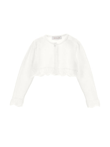 cardigan in cotone monnalisa 73C800 3066 0001 MONNALISA 