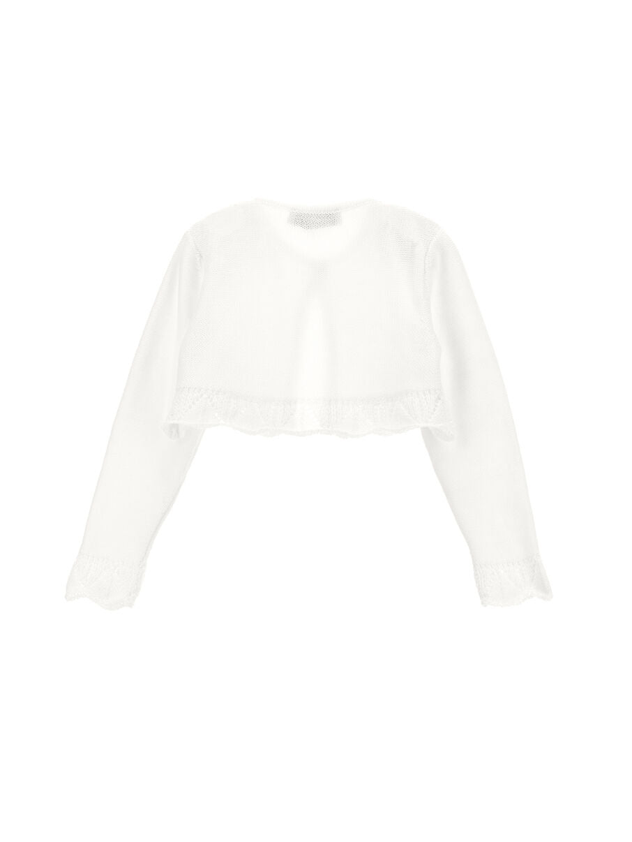 cardigan in cotone monnalisa 73C800 3066 0001 MONNALISA 