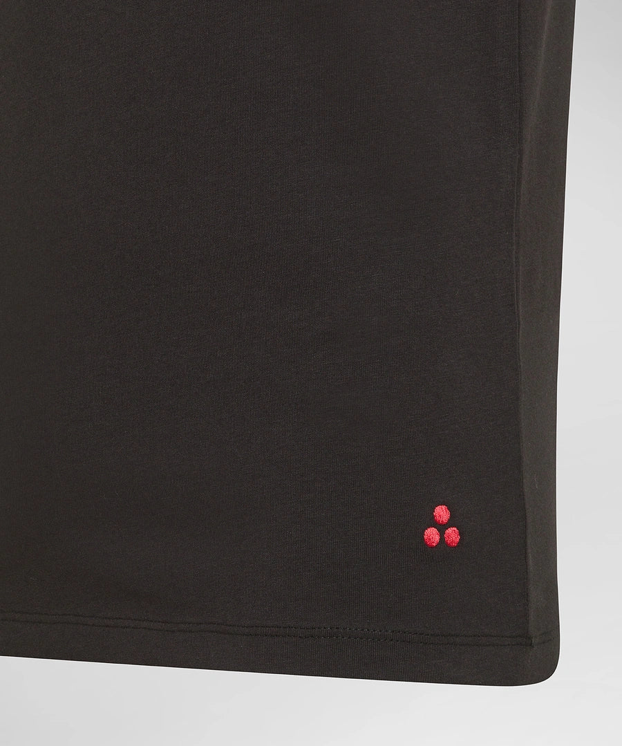 t-shirt mini logo MANDERLY 01 NER PeUTEREY 