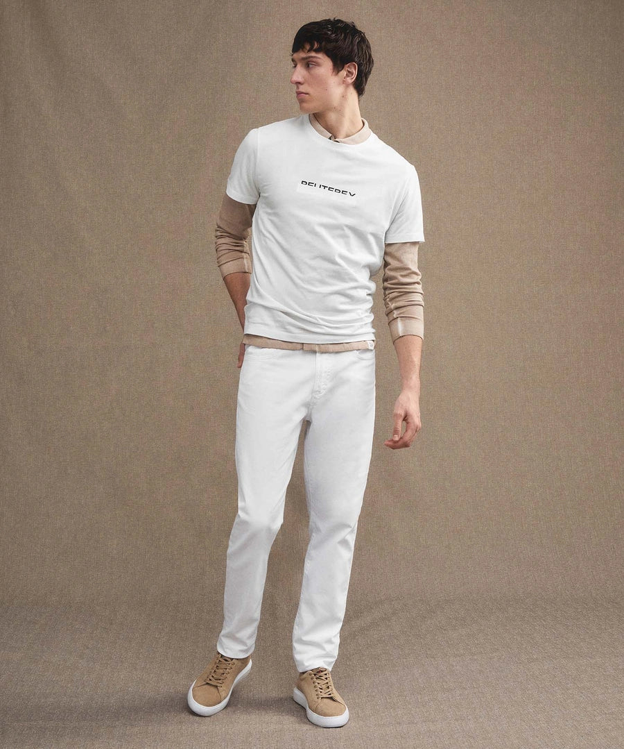 t-shirt con logo manderly MANDERLY G4 730 PeUTEREY 