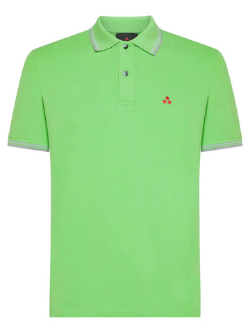 polo con contrasto al collo NEW MEDINILLA STR 307 PeUTEREY 