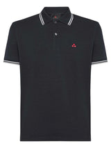 PeUTEREY polo con contrasto Nero