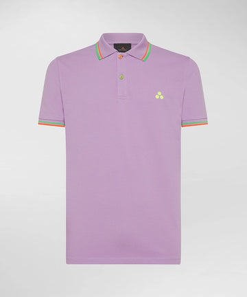 polo con contrasti fluo NEW SELANDIA STR 042 PeUTEREY 