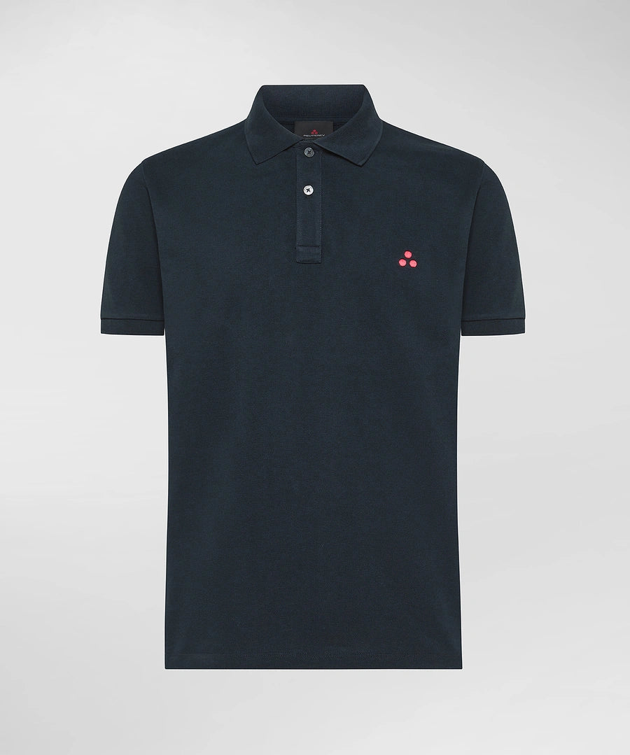 polo in cotone maniche corte ZENO 01 215 PeUTEREY 