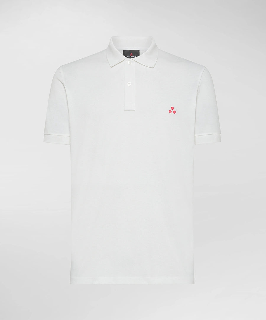 polo in cotone maniche corte ZENO 01 730 PeUTEREY 