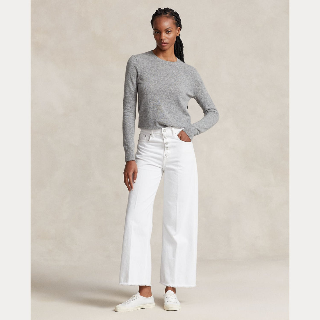 jeans cropped gamba larga 211-890111 001 RALPH LAUREN POLO 