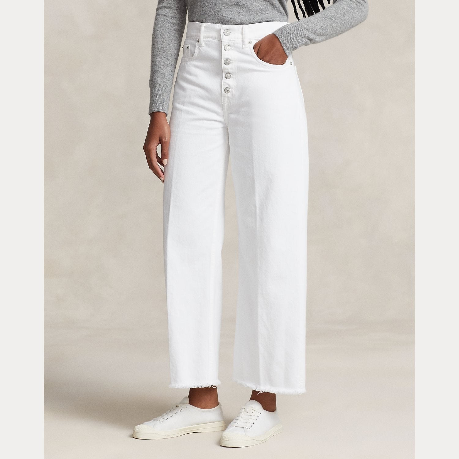 jeans cropped gamba larga 211-890111 001 RALPH LAUREN POLO 