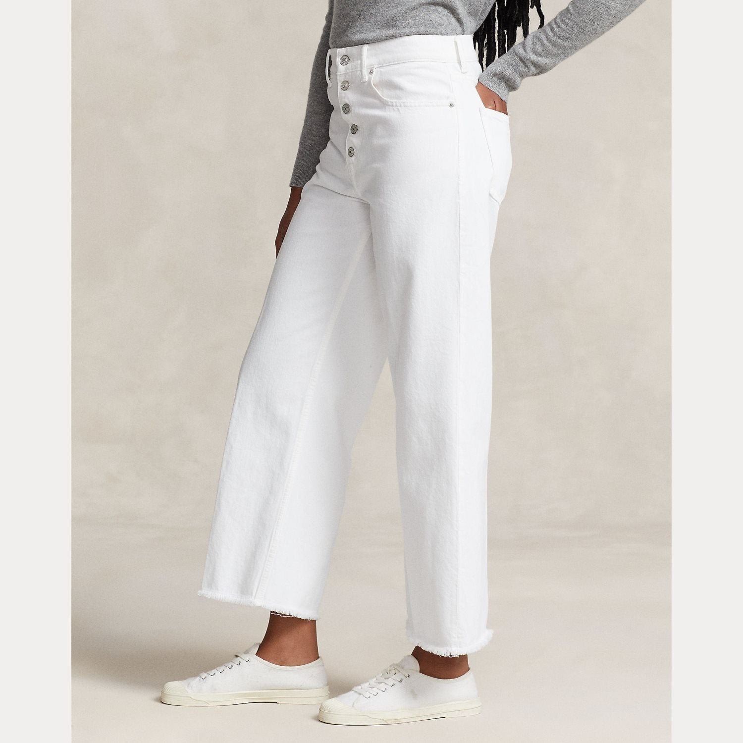 jeans cropped gamba larga 211-890111 001 RALPH LAUREN POLO 