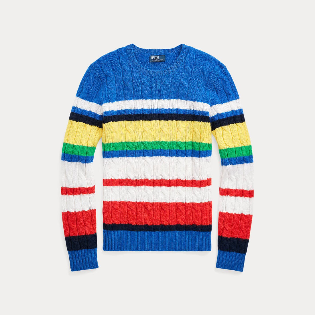Maglione multicolor in cashmere 211-924446 001 RALPH LAUREN POLO 