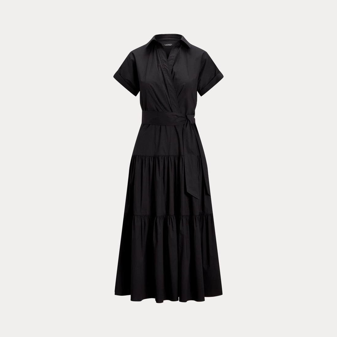 abito midi con cinta 250-933392 001 LAUREN RALPH LAUREN 