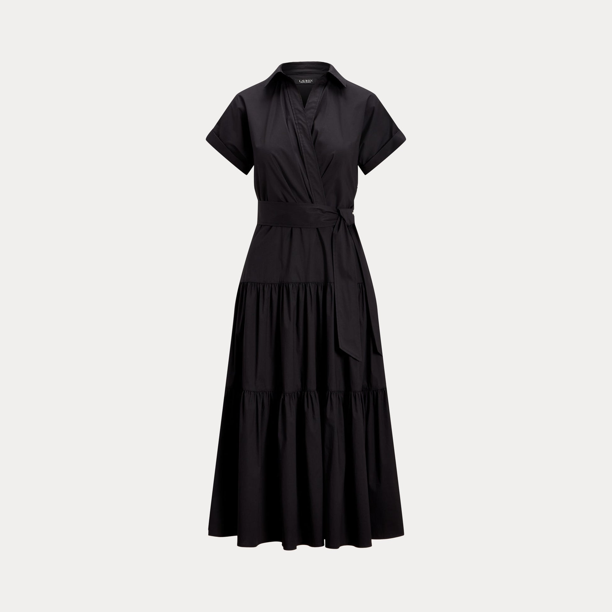 abito midi con cinta 250-933392 001 LAUREN RALPH LAUREN 