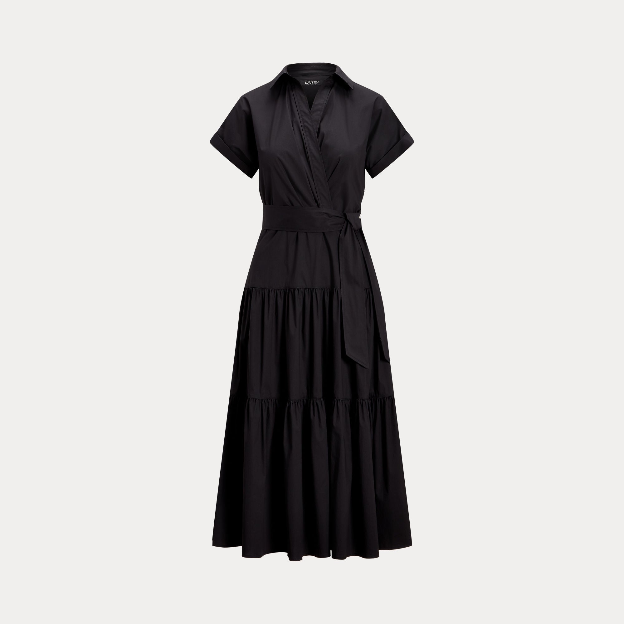 abito midi con cinta 250-933392 001 LAUREN RALPH LAUREN 
