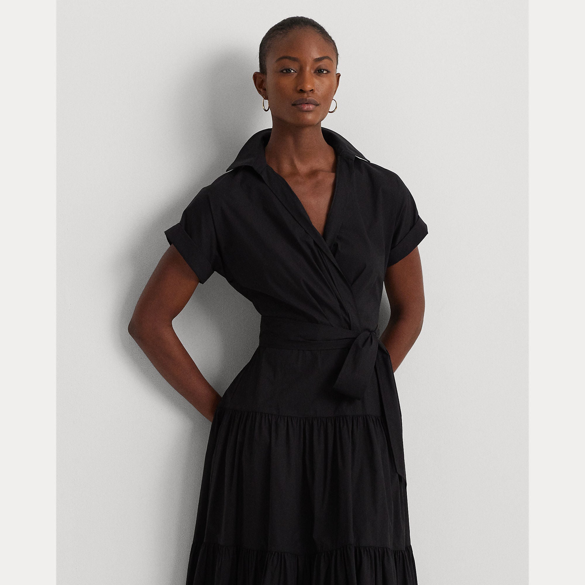 abito midi con cinta 250-933392 001 LAUREN RALPH LAUREN 
