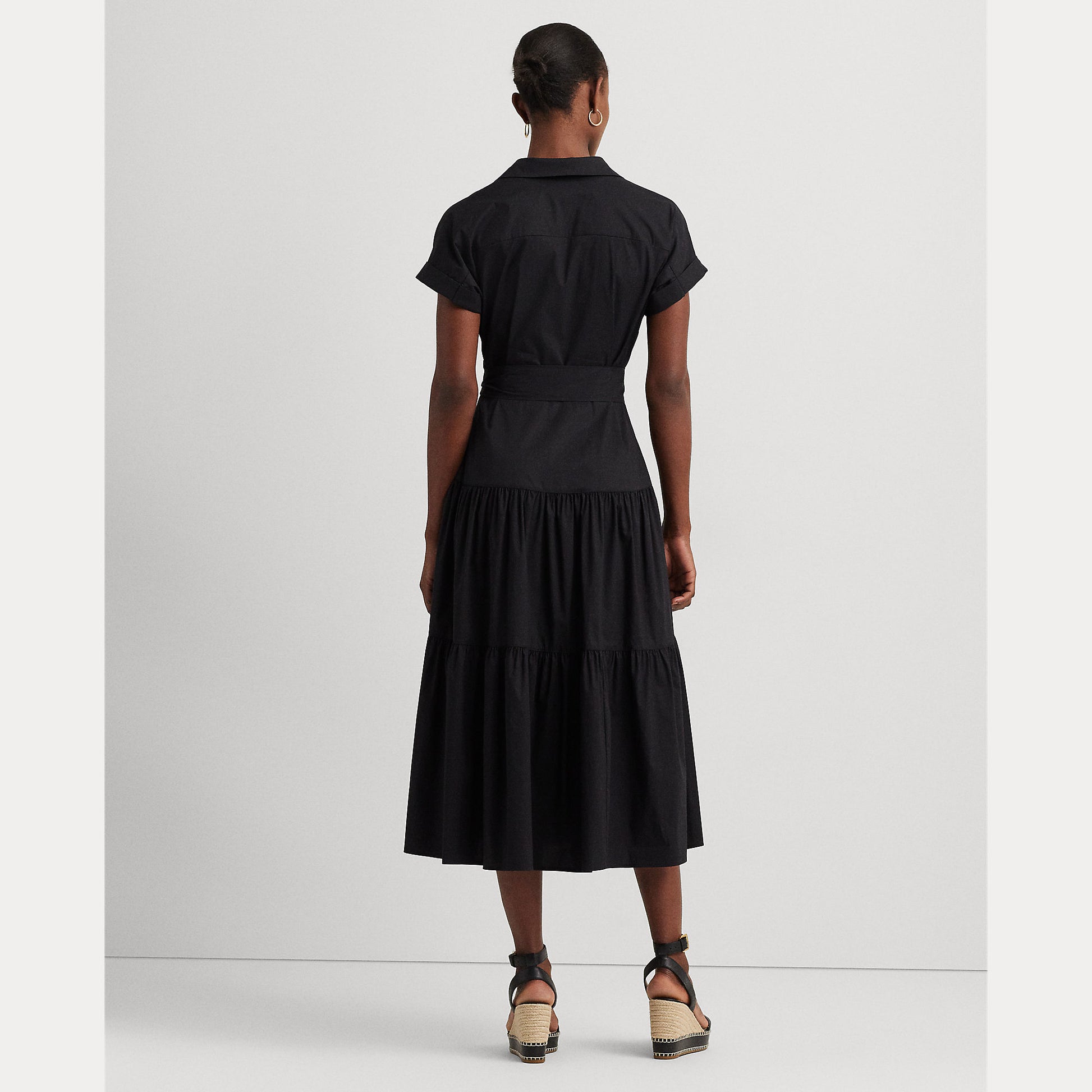 abito midi con cinta 250-933392 001 LAUREN RALPH LAUREN 