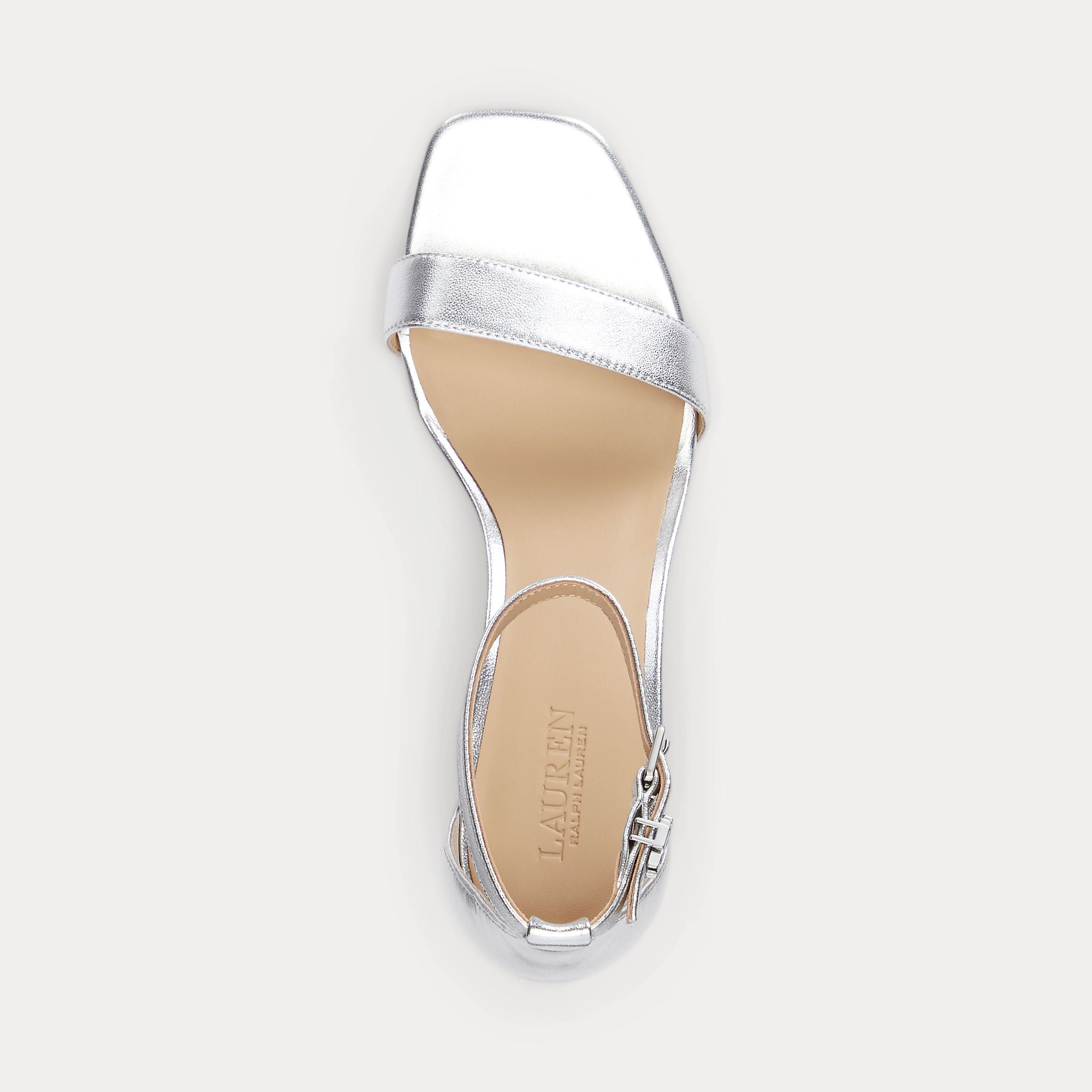 sandalo in nappa metallizzata 802-935562 001 LAUREN RALPH LAUREN 